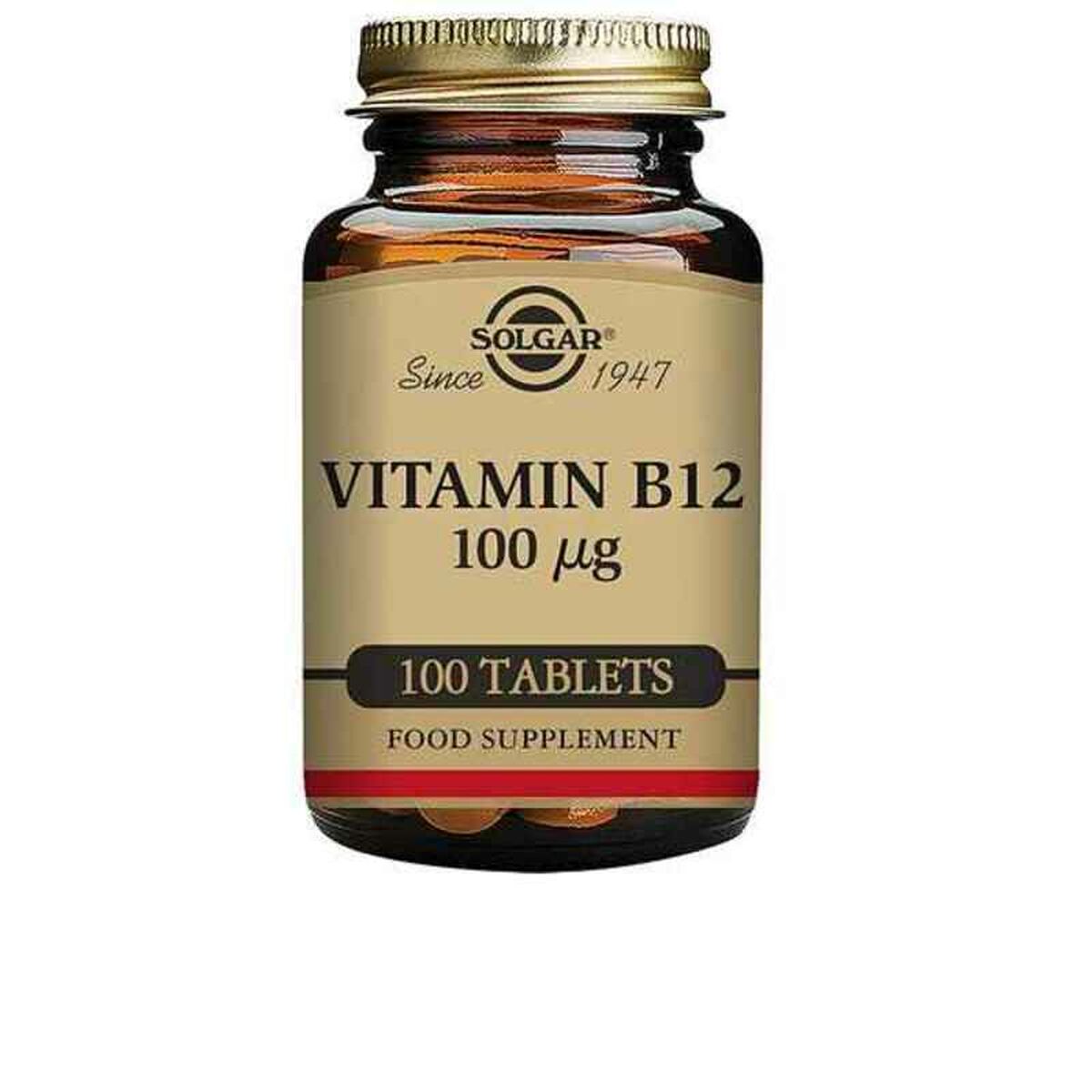 Vitamin B12 Solgar E3180 Cyanocobalamin 100 Units